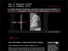 Tablet Screenshot of nycgrandcentralcosmeticdentists.com